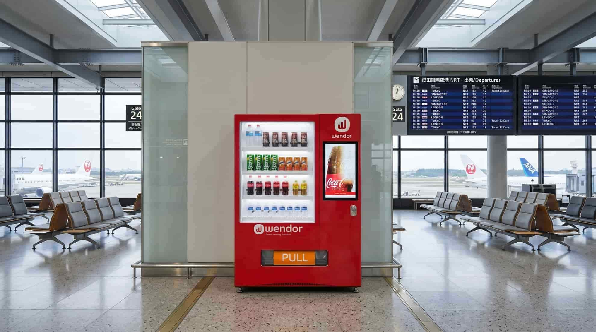 Airport and metro-style transit vending deployment